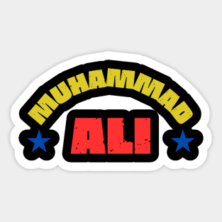 muhammad ali Sticker